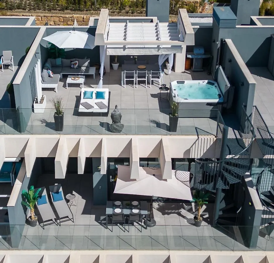 Oasis 325 New Luxury Penthouse With Amazing Sea View And Private Jacuzzi Apartment Estepona